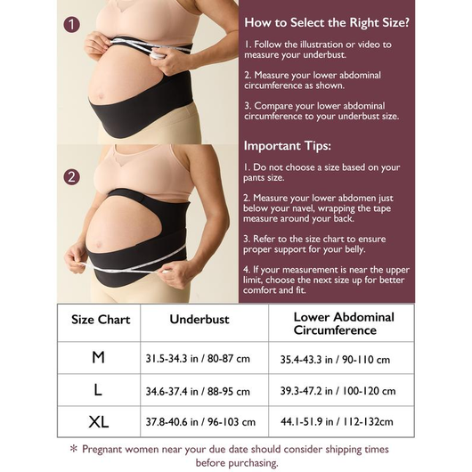 BumpLift Pregnancy Band