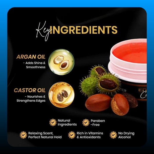 Strong Hold Edge Control Hair Gel