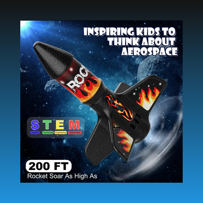 Self Launching Rocket Toy