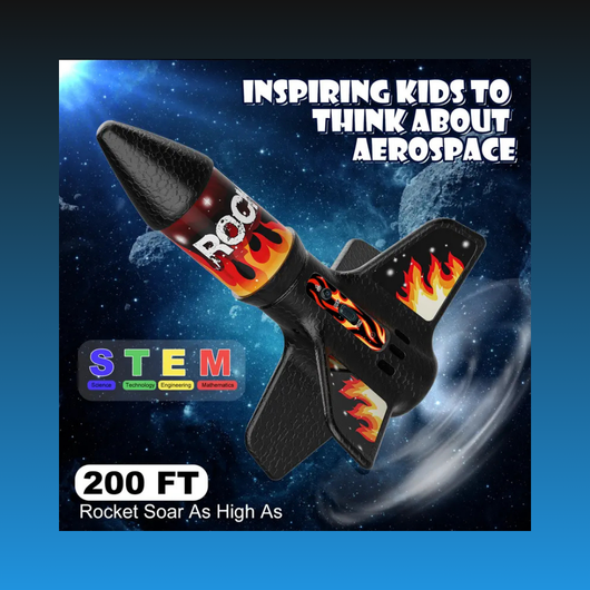 Self Launching Rocket Toy