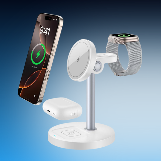 3-in-1 Magnetic Wireless Charging Station