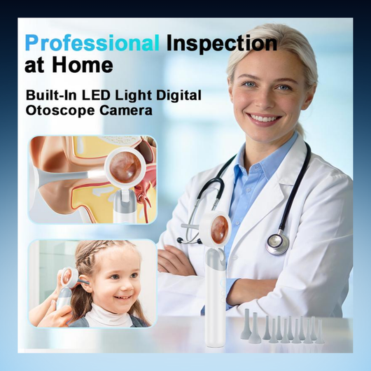 HD Digital Otoscope with LCD Screen