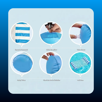 Inflatable Pool Floats (4 Packs)