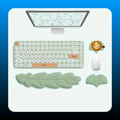 Keyboard Wrist Rest Pad Set