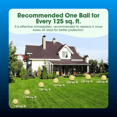 Outdoor Snake Repellent Balls (10 Pack)