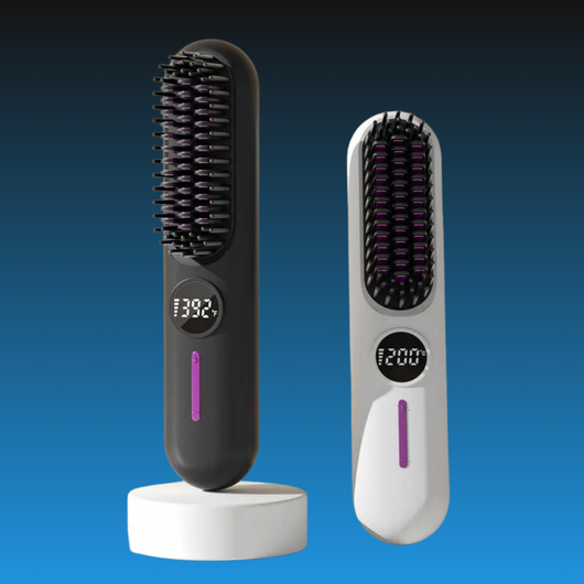 Portable Hair Straightener Brush