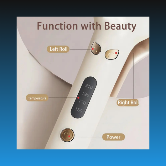 Automatic Rotating Hair Curling Iron