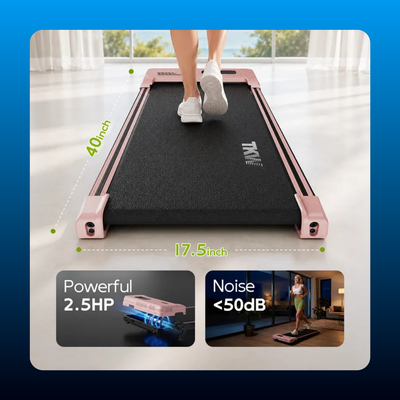 3-in-1 Folding Treadmill with Desk