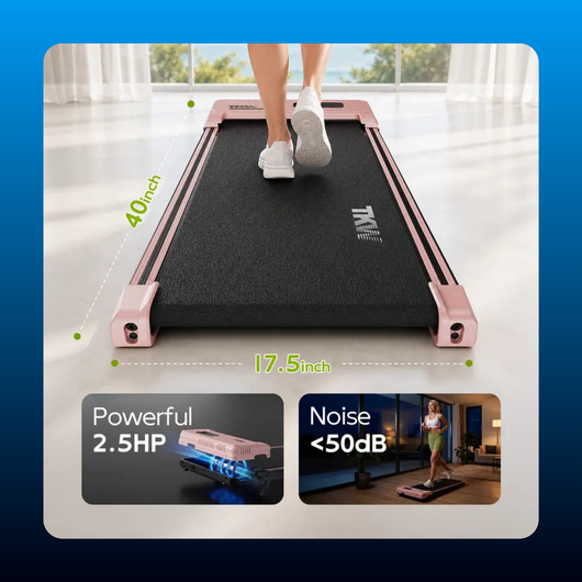 3-in-1 Folding Treadmill with Desk