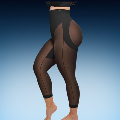 Plus Size High Waist Butt Lifting Capri Shapewear