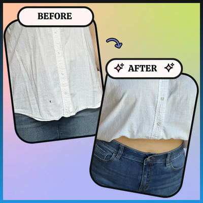 Lightweight Adjustable Band for Crop Tops