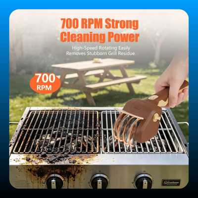 Electric BBQ Grill Cleaning Brush
