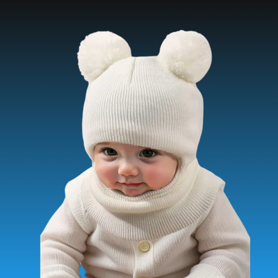 Winter Balaclava Neck Warmer for Babies