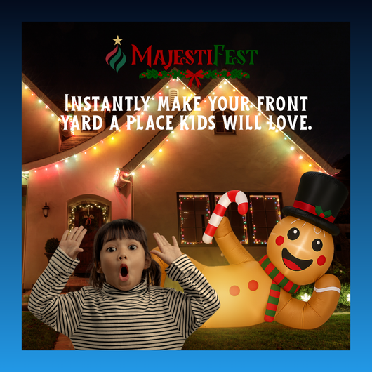 MajestiFest - GingerBread Man Inflatable
