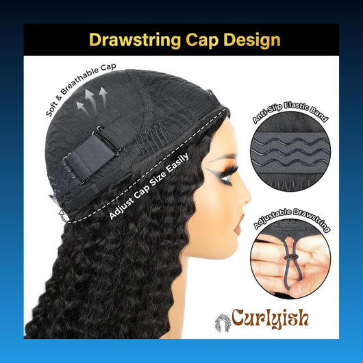 Curlyish - Water Wave Wig