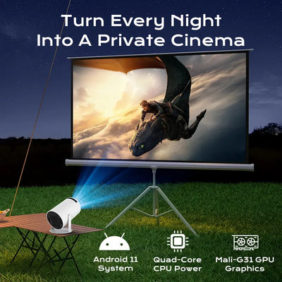 Cinematic Mini Projector