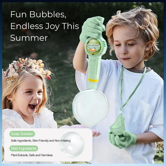 Mist Bubble Machine for Kids
