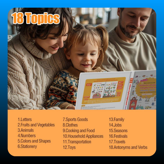 Interactive English Sound Book for Kids