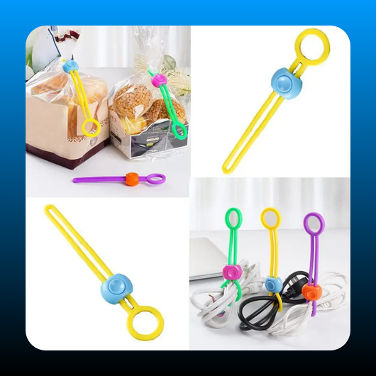 Bag Clips Strap Sealer (6 Pack)