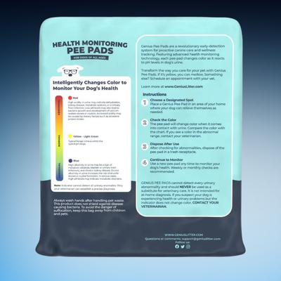Health Monitoring Pet Pee Pads