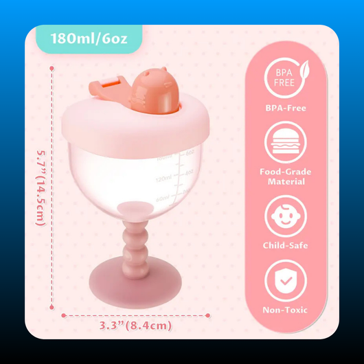 Baby Goblet Cup with Lid