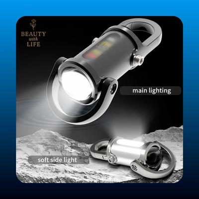 Rechargeable Mini Keychain Flashlight