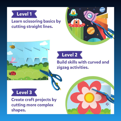 Practice Scissor Craft Kit for Kids