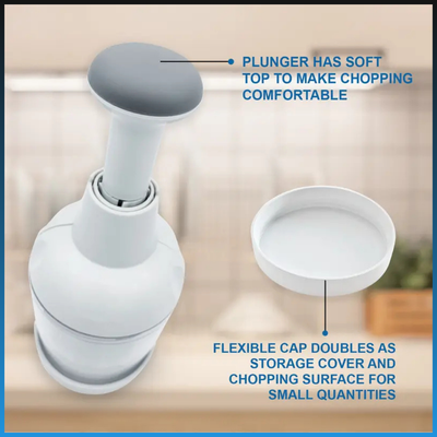 Press On Kitchen Food Chopper