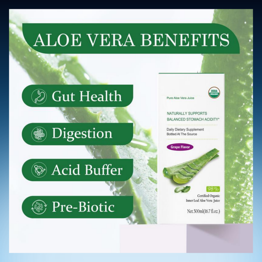 Pure Inner Leaf Aloe Vera Juice Gut and Immune Support