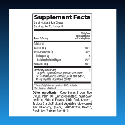 Breastfeeding Support Chews