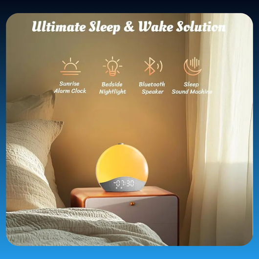 Sunrise Alarm Clock with White Noise Machine