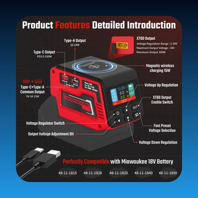 Portable Adjustable Voltage Regulator