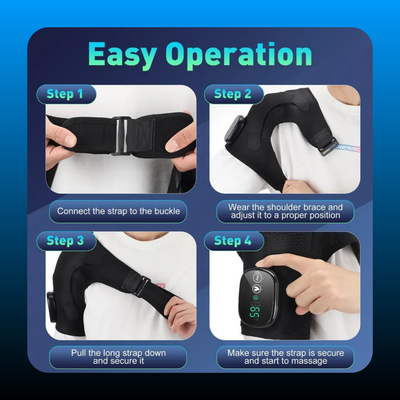 USB Rechargeable Shoulder Massager
