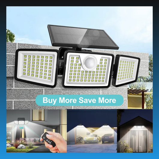 Solar Outdoor Lights with Remote