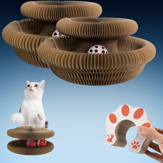 Deformable Magnetic Cat Scratch Board