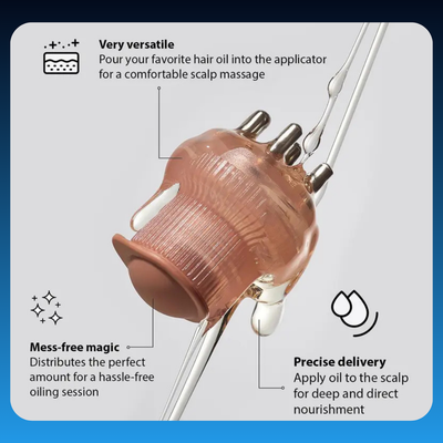 Scalp & Hair Oil Applicator