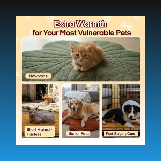 Adjustable Heated Pet Pad