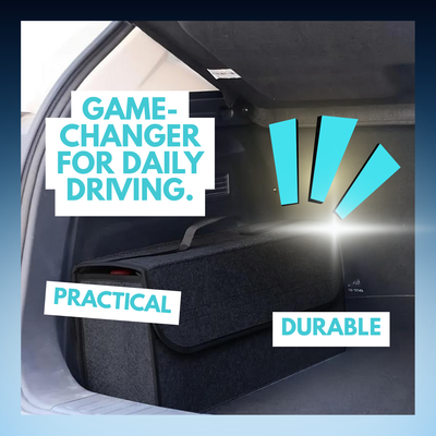 Foldable Car Trunk Storage Organizer
