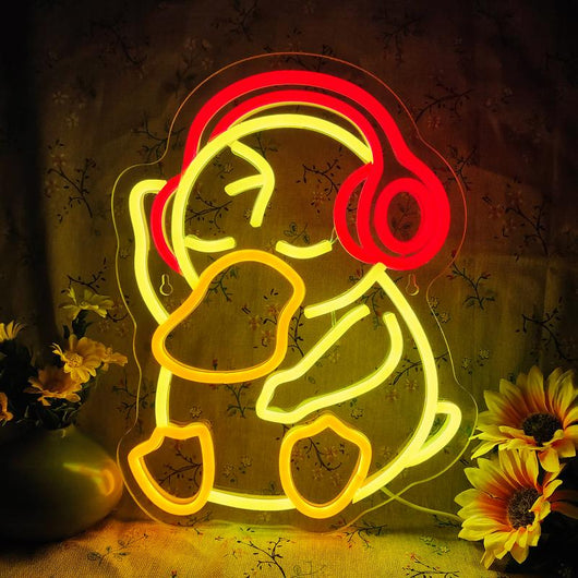 Cartoon Style LED Neon Wall Light