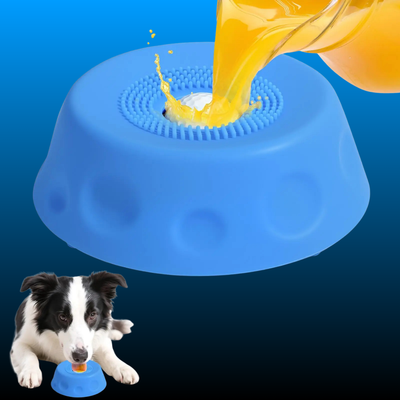 3-in-1 Suction Slow Feeder Dog Bowl