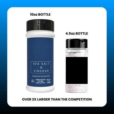 Zero Calorie Sea Salt and Vinegar Seasoning Powder