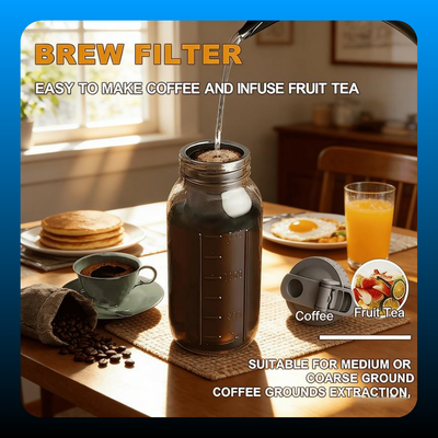 64oz Cold Brew Coffee Maker Jar