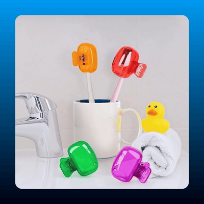 Toothbrush Storage Clip and Protector