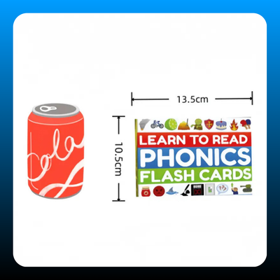 Educational Phonics Flash Cards