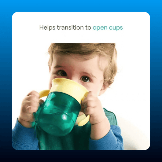 360-Degree Spoutless Sippy Cup