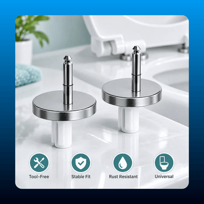 Universal Toilet Seat Expansion Bolts (2 Pack)