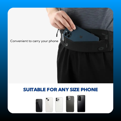 Slim Running Belt Fanny Pack