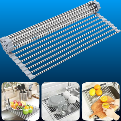 Roll Up Dish Drying Rack