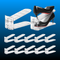Clear Shoe Slots Organizers
