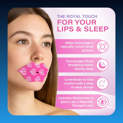 Mouth tape with Collagen Hyaluronic Acid & Vitamin E